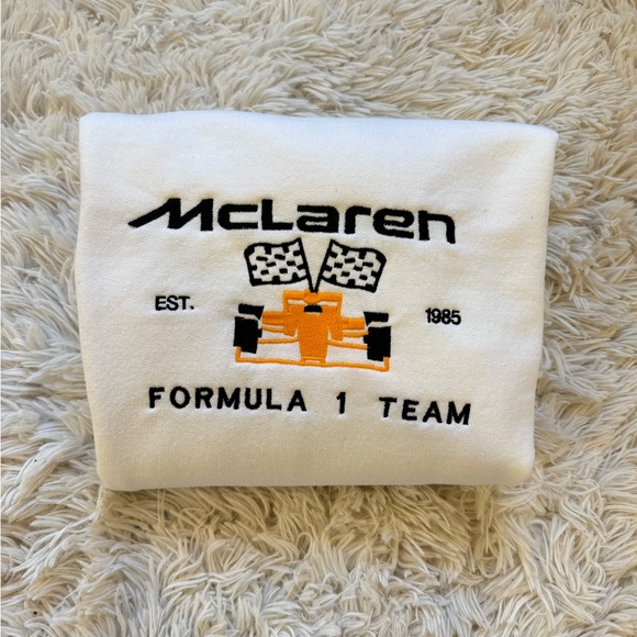 McLaren F1 Embroidered Sweatshirt - Picture 1 of 1